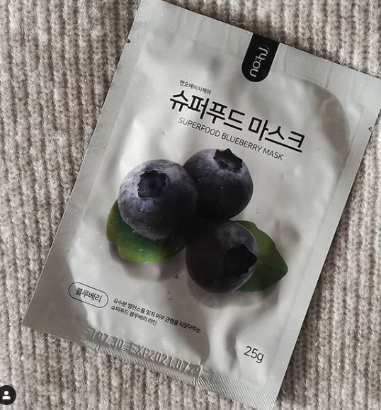 nohj 슈퍼푸드 마스크팩[블루베리]