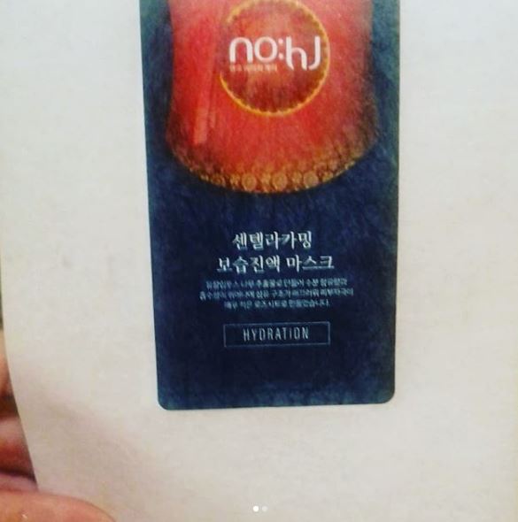 nohj 미스아나테이너 센텔라카밍 오리지널 콜라겐 마스크-보습진액/콜라겐로즈시트