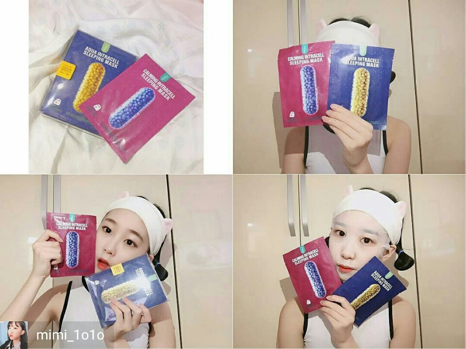 nohj 카밍 인트라셀 슬리핑 마스크팩