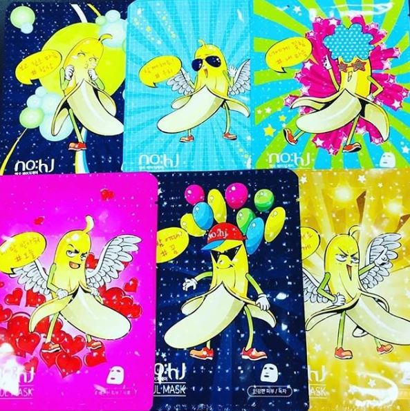 nohj 바나나 마스크팩 [석류/내맘 받아줘 #오늘]