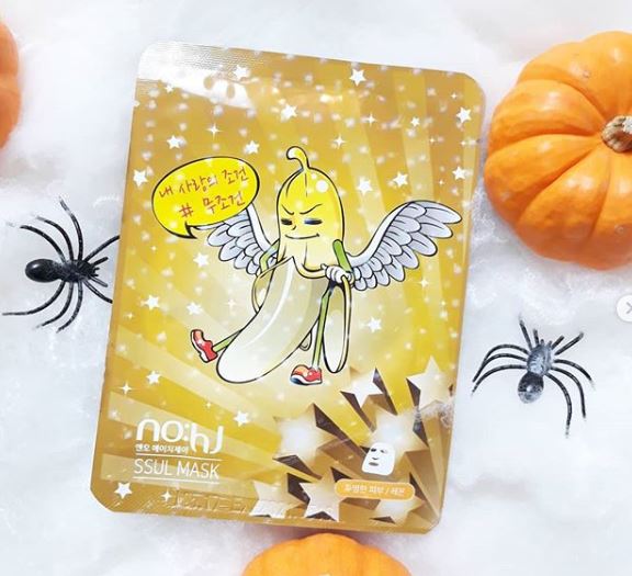 nohj 바나나 마스크팩 [레몬/ 내 사랑의 조건 #무조건